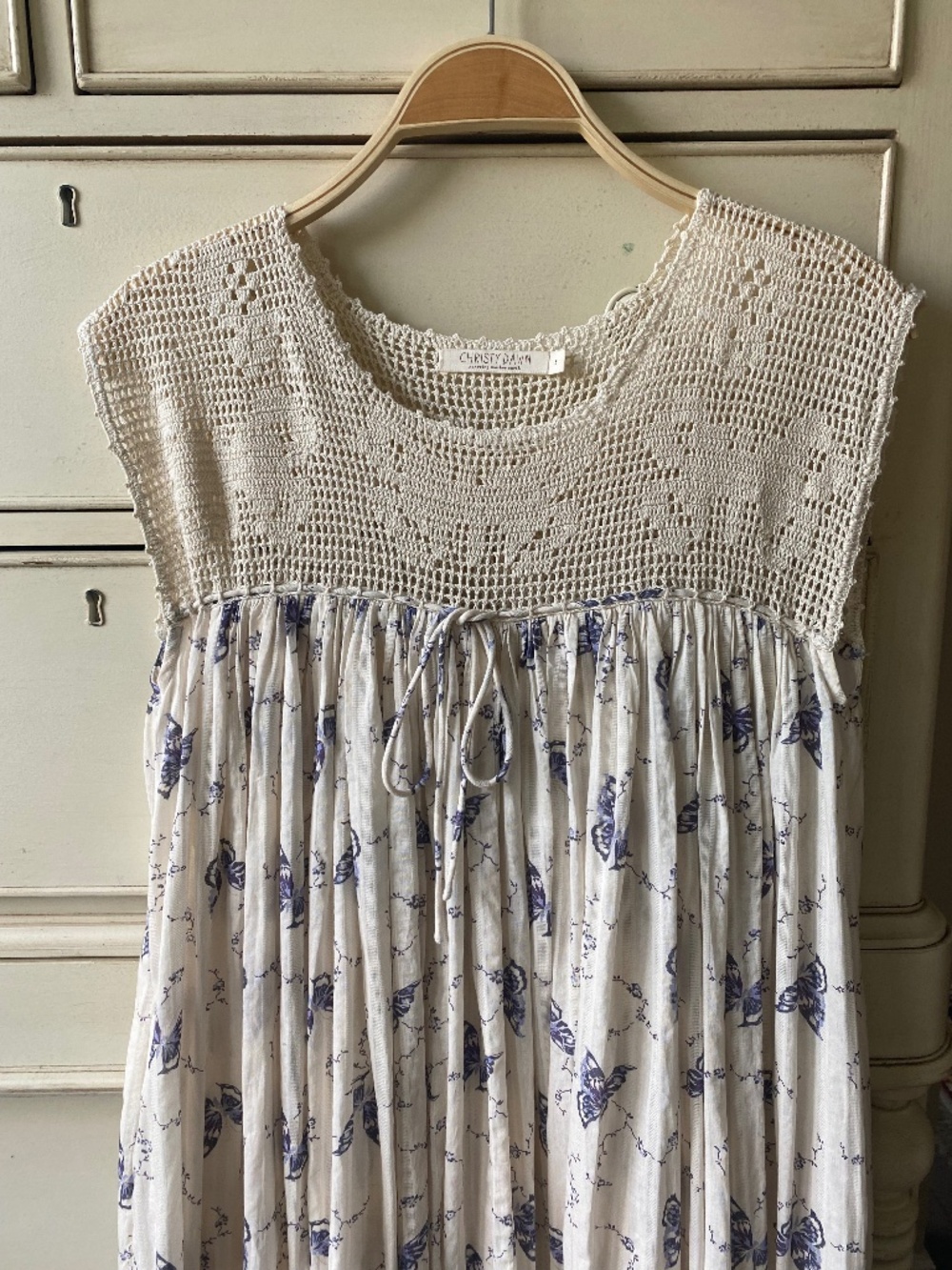 Marisol Dress Gossamer Butterfly (S) Christy Dawn - Picture 4 of 10